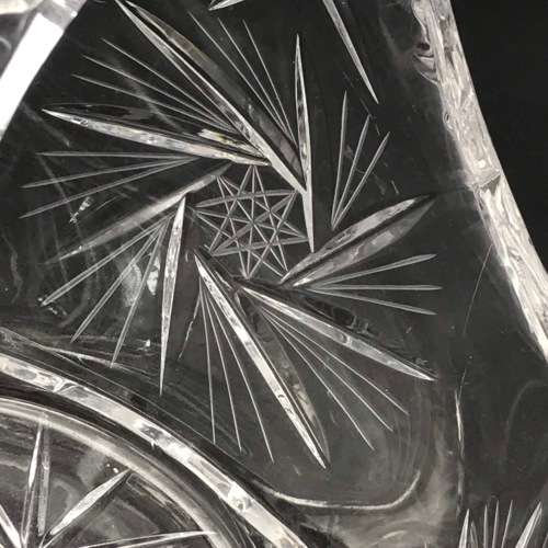 Good Quality Large Cut-Crystal Basket