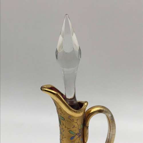 Wonderful Venetian Glass Antique Jug & Stopper