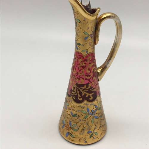 Wonderful Venetian Glass Antique Jug & Stopper