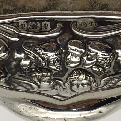 Antique Silver`Reynolds Angels`  Nail Buffer (1903)