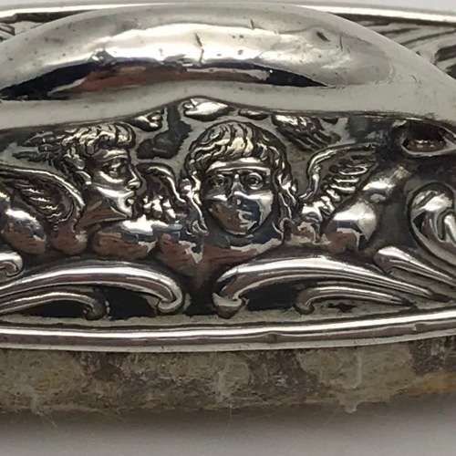 Antique Silver`Reynolds Angels`  Nail Buffer (1903)