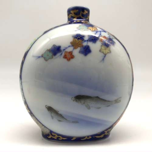 Lovely Pair of Early Japanese Porcelain Vases
