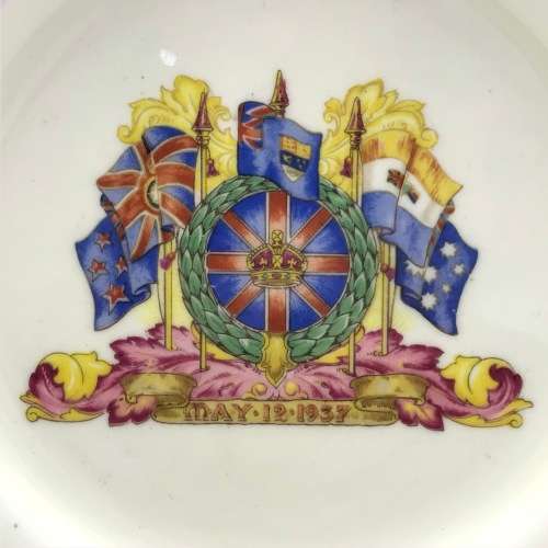 1937 `King George VI & Queen Elizabeth` Coronation Plate