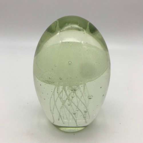 Vintage Art Glass `Jellyfish` Paperweight