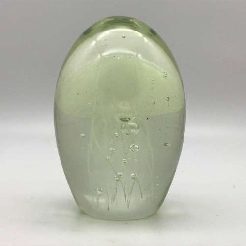 Vintage Art Glass `Jellyfish` Paperweight