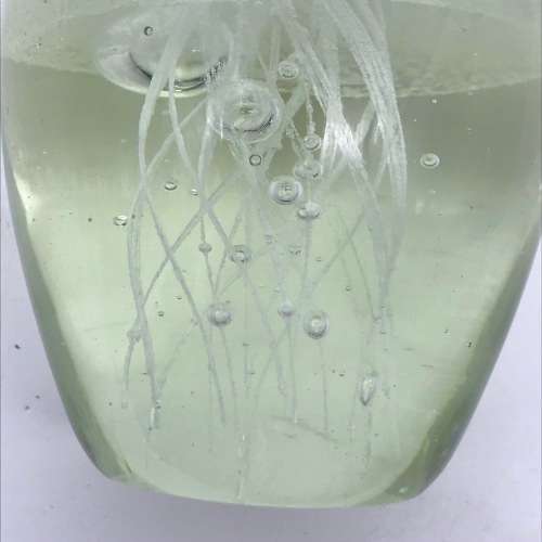 Vintage Art Glass `Jellyfish` Paperweight
