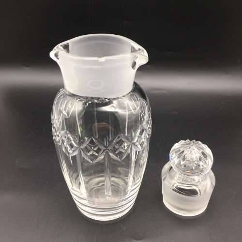 Unusual Crystal `Webb Corbett`Decanter