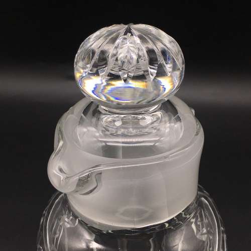 Unusual Crystal `Webb Corbett`Decanter