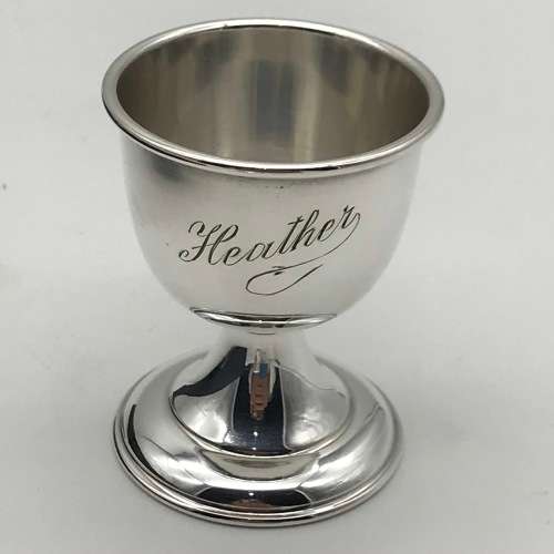 Boxed Silver-Plate Christening Set (Heather)