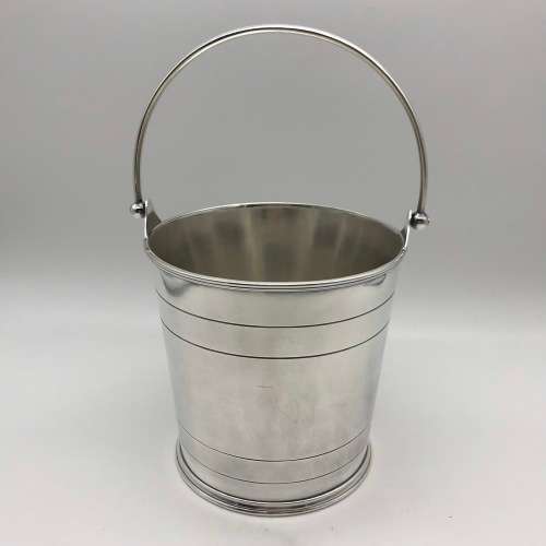 Fine Quality Antique Silver-Plated Ice Bucket (Daniel and Arter)