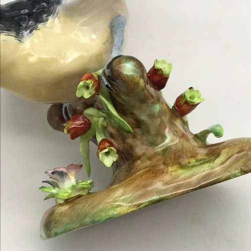 Crown Staffordshire `J.T. Jones` Bird Figure (Shrike)