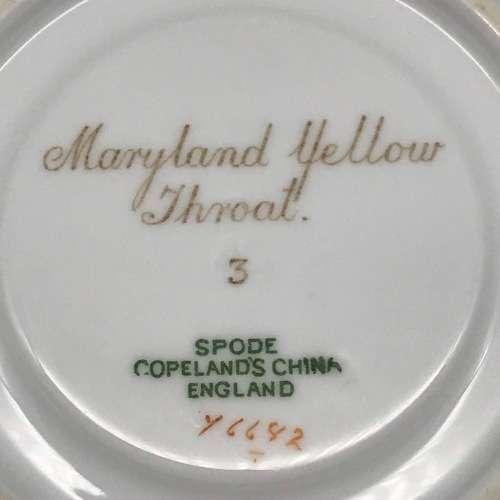 Vintage Copeland Spode `Bird` Saucer (Y6682)