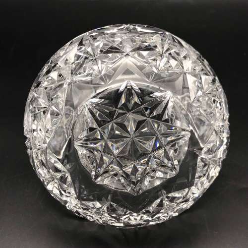 Pretty `Cut-Crystal` Small Basket