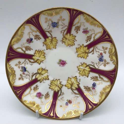 Victorian Gilded Porcelain Teacup & Saucer