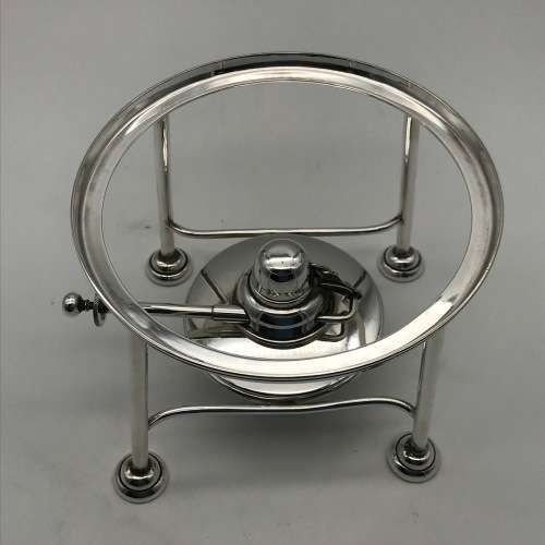 Antique`Christopher Dresser`Style Tea Kettle on Stand
