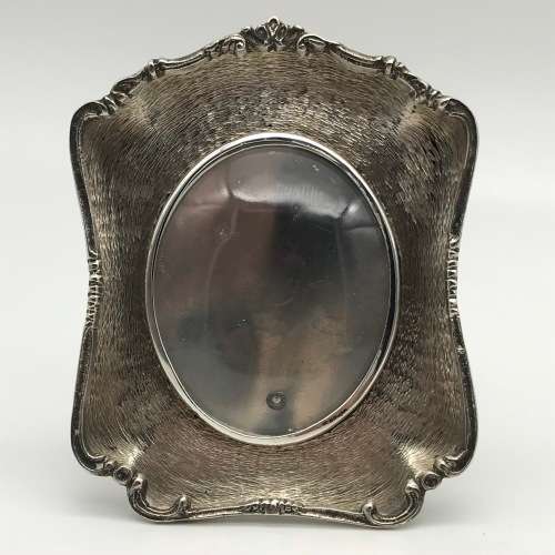 Fabulous Solid Silver Pair of Antique Photo Frames