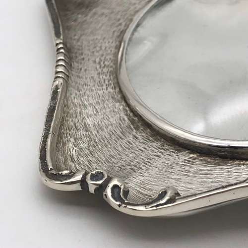 Fabulous Solid Silver Pair of Antique Photo Frames