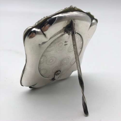 Fabulous Solid Silver Pair of Antique Photo Frames
