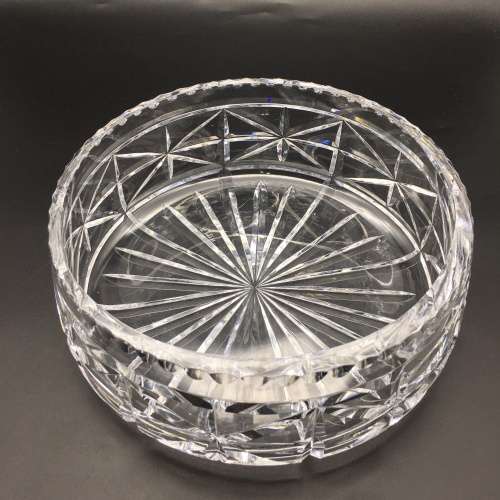 Large 1950`s Cut-Crystal Bowl