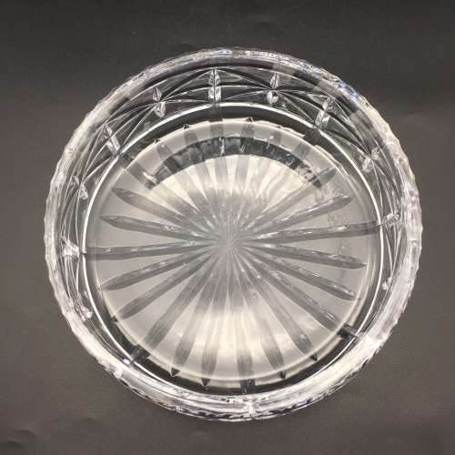 Large 1950`s Cut-Crystal Bowl