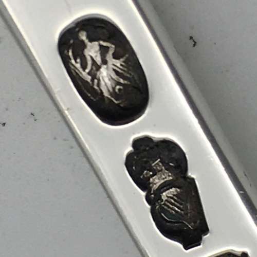 Antique Solid Silver Irish Serving Spoon (C.1750)
