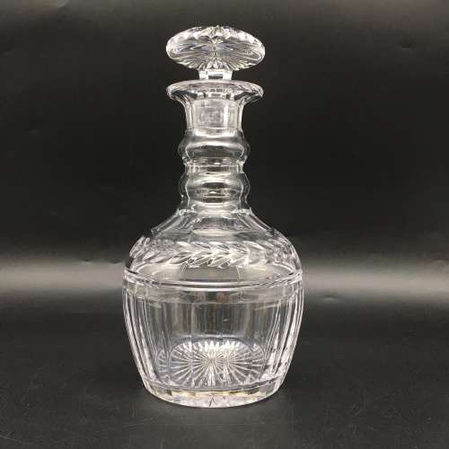 Superb `Stuart` Crystal Vintage Decanter (Arundel Design)