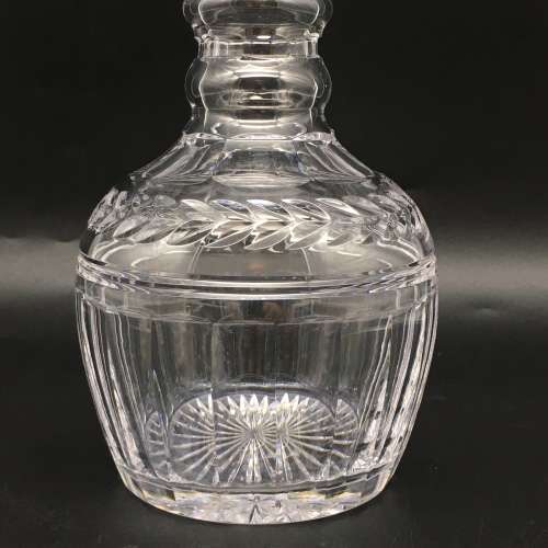 Superb `Stuart` Crystal Vintage Decanter (Arundel Design)