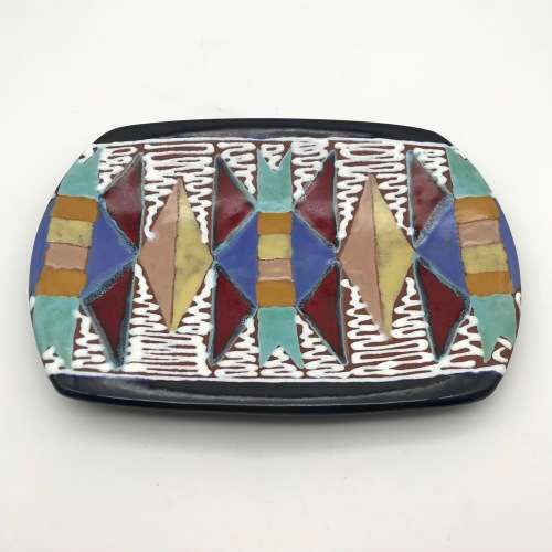 Scarce `Kalahari` Studio Pottery Dish or Wall Hanging