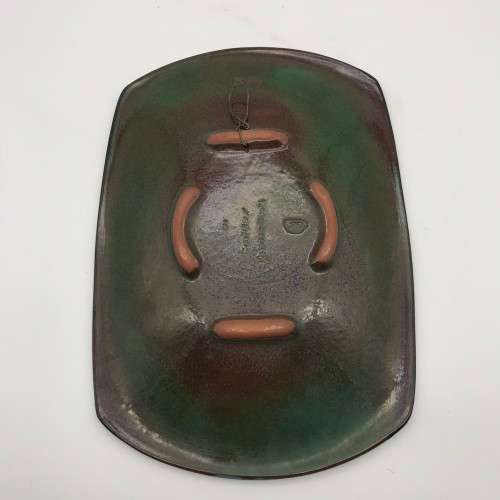 Scarce `Kalahari` Studio Pottery Dish or Wall Hanging