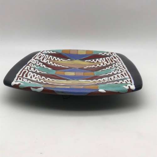 Scarce `Kalahari` Studio Pottery Dish or Wall Hanging