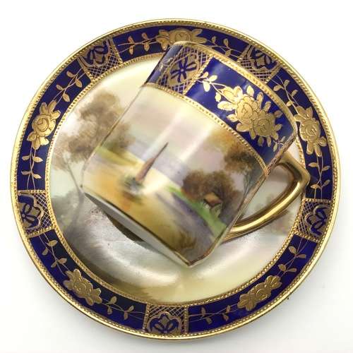Attractive Antique `Noritake` Coffee Set