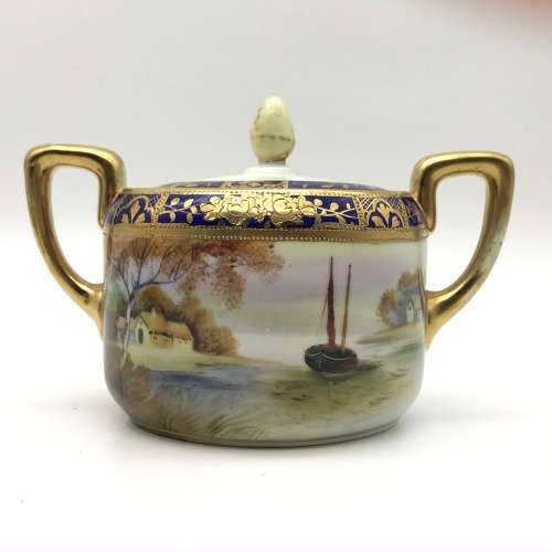 Attractive Antique `Noritake` Coffee Set