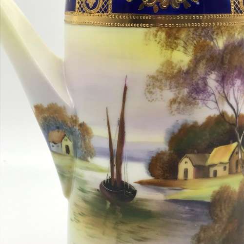 Attractive Antique `Noritake` Coffee Set