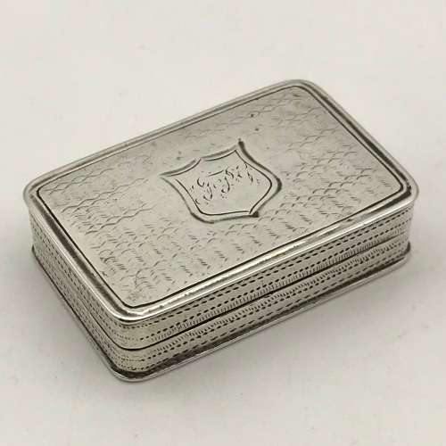 Charming Antique Silver Vinaigrette (1840)