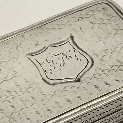 Charming Antique Silver Vinaigrette (1840)