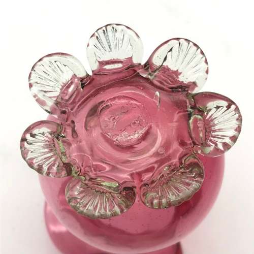 Antique `Cranberry Glass` Milk Jug
