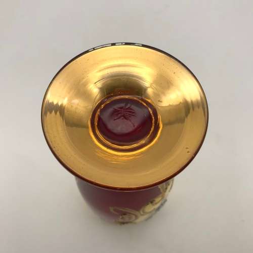 Six Large `Venetian/Murano` Vintage Glasses