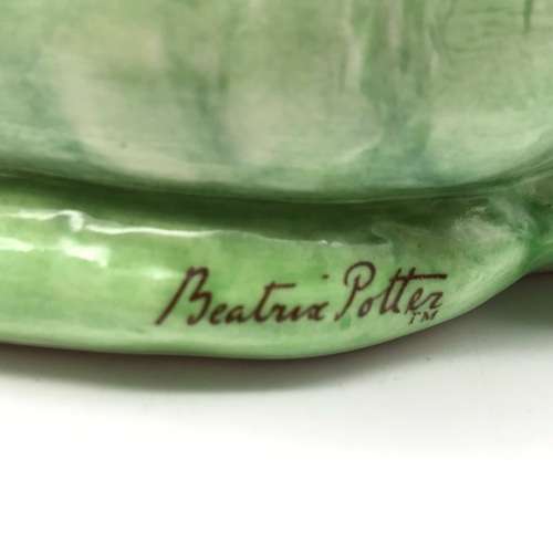 Beatrix Potter `Timmy Willie in a Pea Pod` Figurine