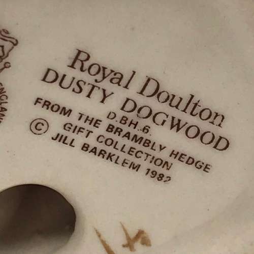 Brambly Hedge `Dusty Dogwood` Royal Doulton Figure