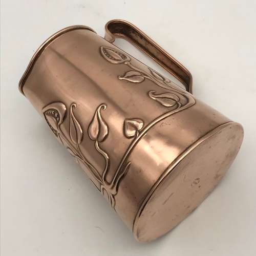 Antique Art Nouveau Copper Jug/Vase (Beldray)