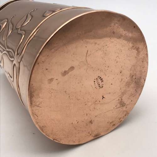 Antique Art Nouveau Copper Jug/Vase (Beldray)