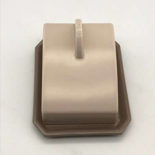 Collectable `Poole Pottery` Butter Dish & Lid