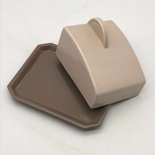 Collectable `Poole Pottery` Butter Dish & Lid
