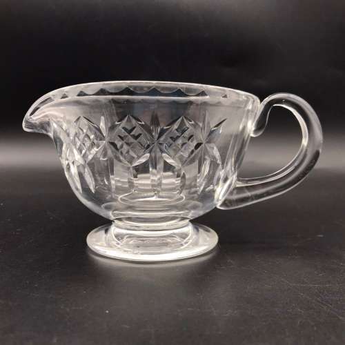 Quality `Webb Corbett` Vintage Crystal Cream Jug