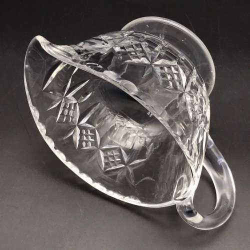 Quality `Webb Corbett` Vintage Crystal Cream Jug