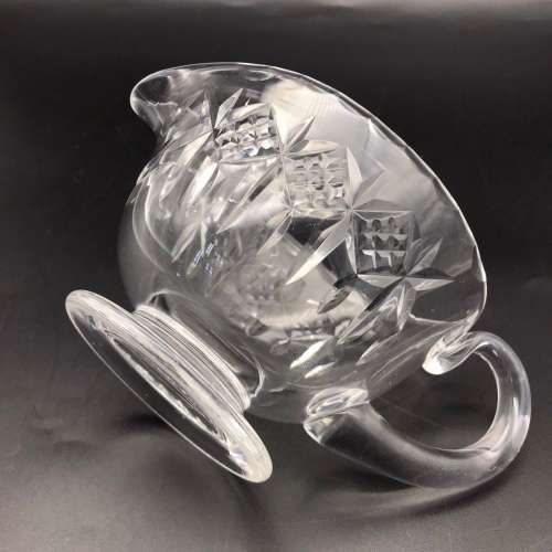 Quality `Webb Corbett` Vintage Crystal Cream Jug