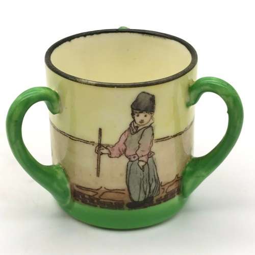 Scarce Miniature `Dutch Harlem` Royal Doulton Tyg Cup