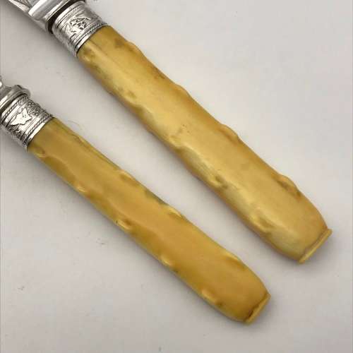 Attractive Antique Fish Servers