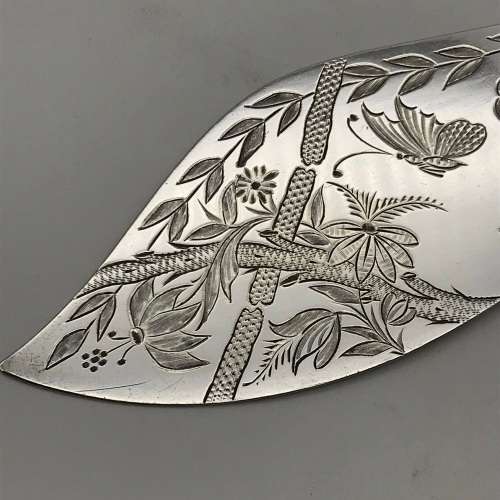 Attractive Antique Fish Servers