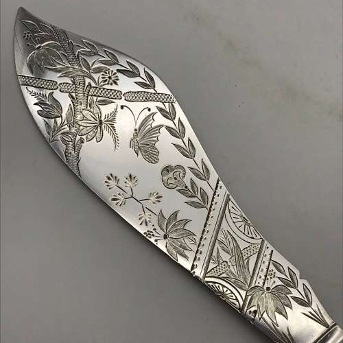 Attractive Antique Fish Servers
